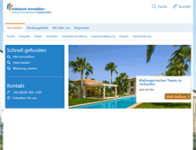 Tablet Screenshot of immobilien-ruhrmitte.de
